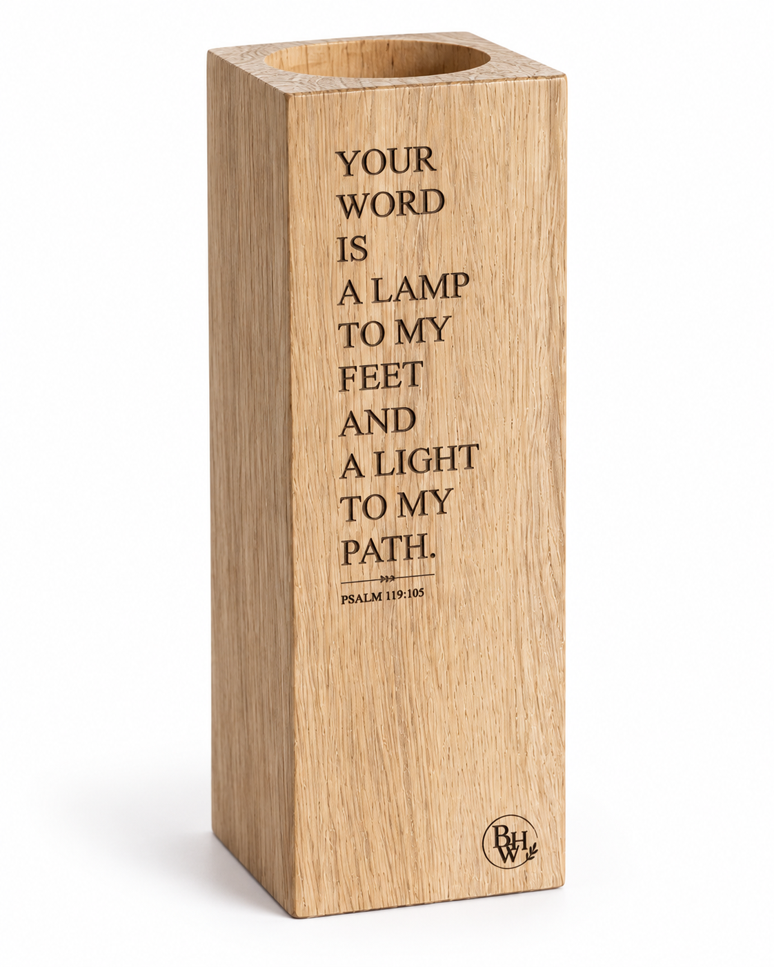 Lamp to My Feet Candle Holder