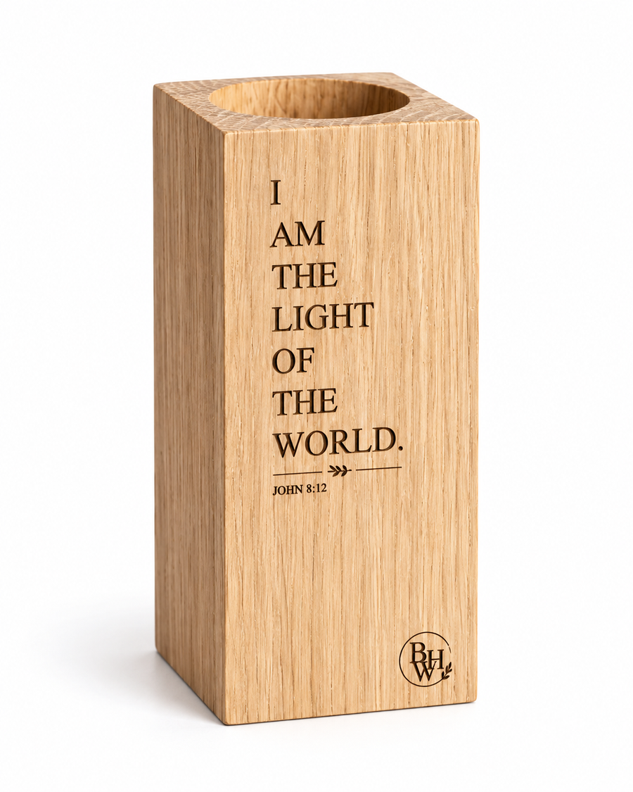 Light of the World Candle Holder (50 x 50 x 90 mm)